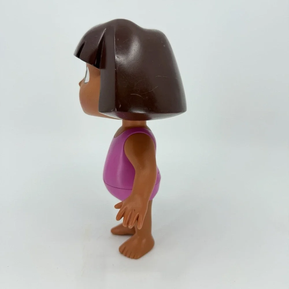 Blanket & Toy Bundle -‎ Dora the Explorer Doll Hard Plastic Toy 8
